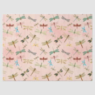 Vintage Dragonflies Series Design 3 Tissue Paper