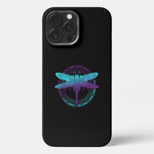 Vintage Dragonfly iPhone 13 Pro Max Case