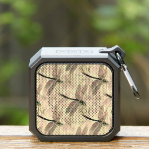 Vintage Dragonfly Print  Bluetooth Speaker