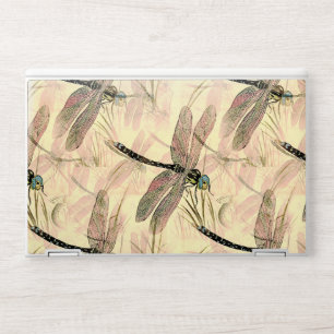 Vintage Dragonfly Print  HP Laptop Skin