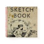 Vintage Drawing Sketch Book