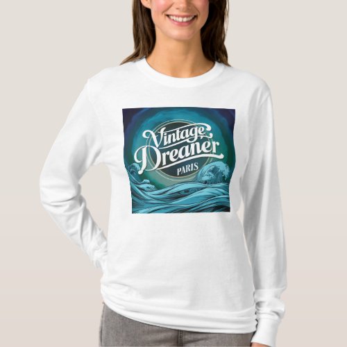 Vintage Dreamer Paris  T_Shirt