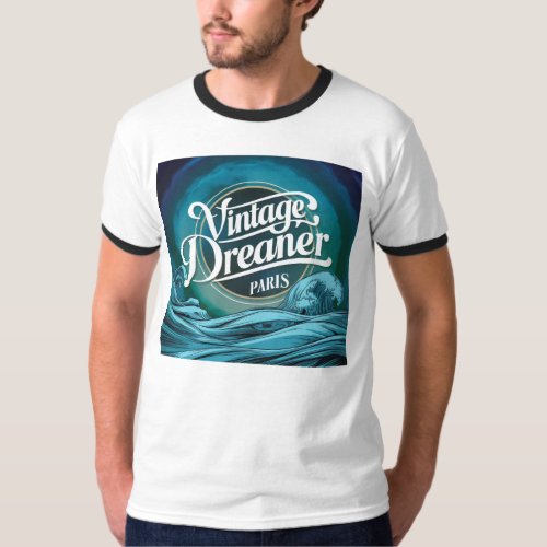 Vintage Dreamer Paris  T_Shirt