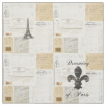 Vintage Dreaming of Parise French Fabric