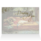 Vintage Dreaming Of You Card (Inside Horizontal (Top))