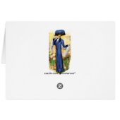 Vintage Dress Cards (Back Horizontal)