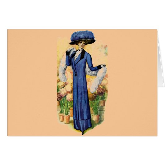 Vintage Dress Cards (Front Horizontal)