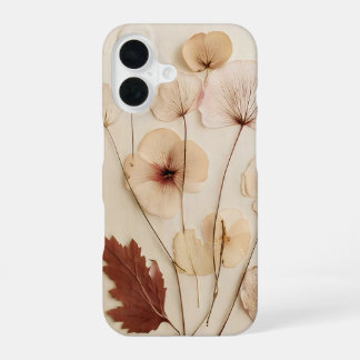 Vintage dried flower arrangement iPhone 16 case