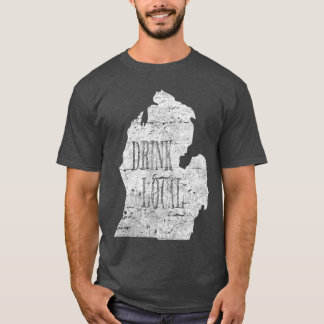 Vintage Drink local craft beer Michigan T-Shirt