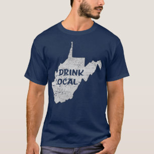 Vintage Drink local craft beer West Virginia T-Shirt