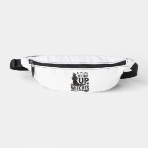 Vintage Drink Up Witches Halloween Shirt Design_1 Fanny Pack