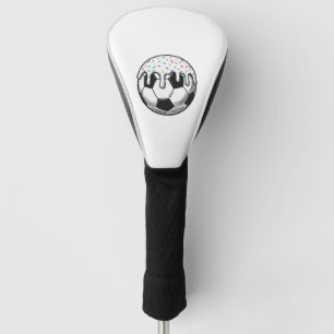 Vintage Dripping Icing Soccer Ball Shirt (2)_1 Golf Head Cover