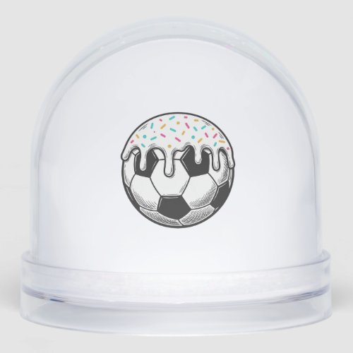 Vintage Dripping Icing Soccer Ball Shirt (2)_1 Snow Globe