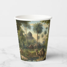 Vintage Dromedary Camel Desert Caravan Expedition