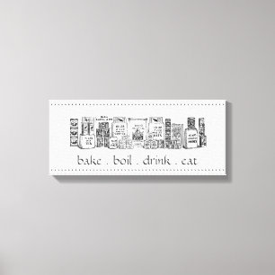 Vintage Dry Goods Canvas Art