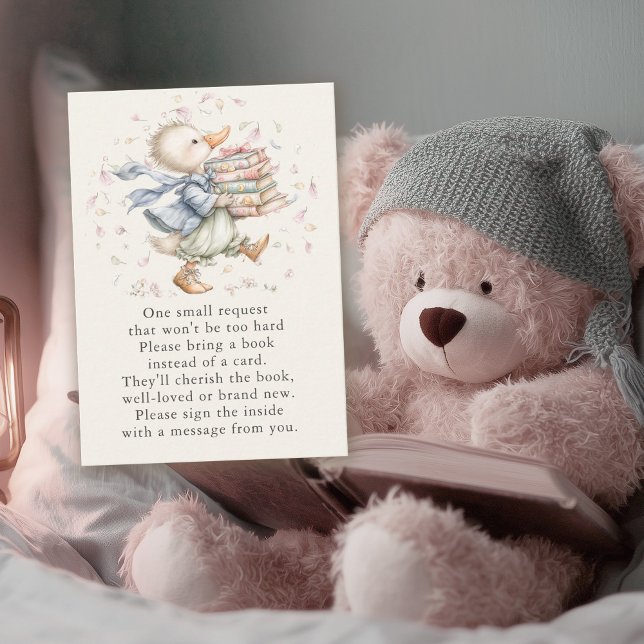 Vintage Duck Books for Baby Enclosure Card (Creator Uploaded)