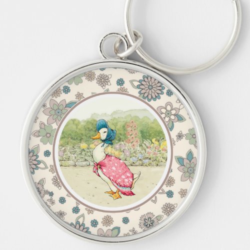 Vintage Duck Easter Gift  Keychain