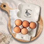Vintage Duck Farmhouse Egg Carton Stamp<br><div class="desc">Personalize your business with this vintage egg carton stamp with a beautiful duck illustration and your business name and product specifics rounded on the bottom and the top. You can choose different sizes of the stamp and make it an egg stamp or an egg carton stamp depending on your needs....</div>