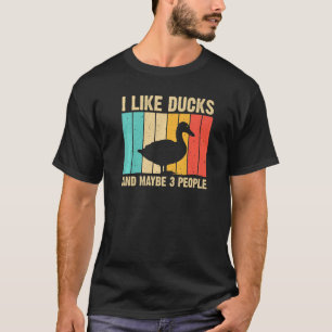 Vintage Duck For Duck Men Women Mallard Drake T-Shirt