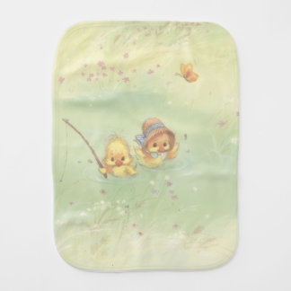 Vintage Duckies baby blanket