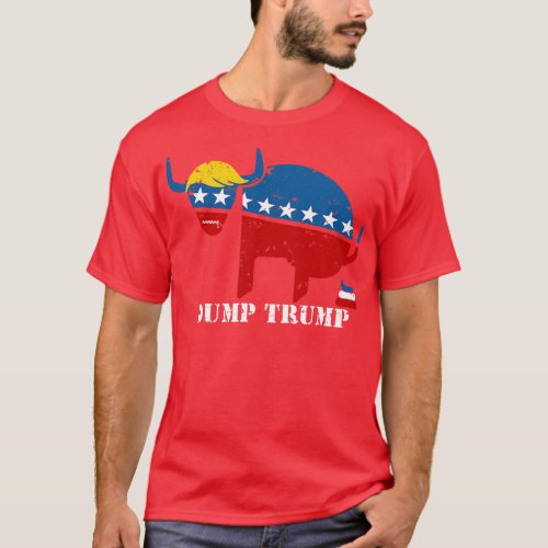 Vintage Dump BS Liberal Democrat Anti2024 T_Shirt