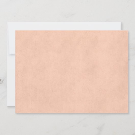 Vintage Dusty Peach Parchment Template Blank (Front)
