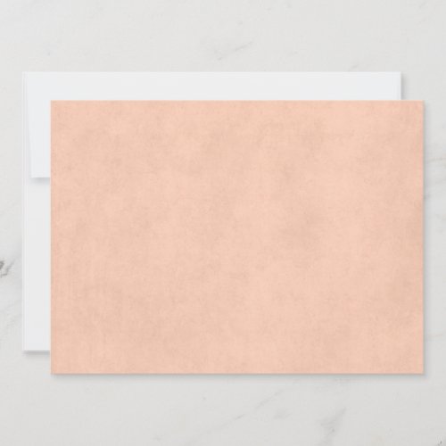 Vintage Dusty Peach Parchment Template Blank Personalized Invitation