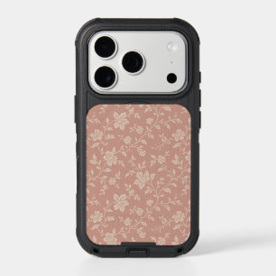 Vintage Dusty Rose Pink Florals Elegant Romantic iPhone 17 Pro Case