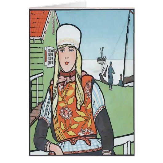 Vintage Dutch Girl (Front)