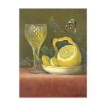 Vintage Dutch Lemon Drink Still Life