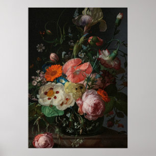 Vintage Dutch Master Still Life Rachel Ruysch Poster
