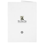 Vintage Dutch St. Nikolaas Greeting Card (Back)