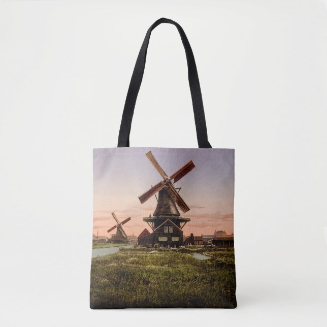 Vintage Dutch Windmills bags (Front)