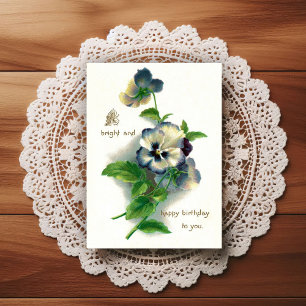 Vintage Early 1900's Birthday Greeting Postcard