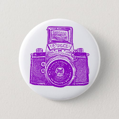 Vintage East German Camera _ Purple Button