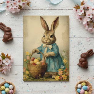 Vintage Easter Bunny  Card
