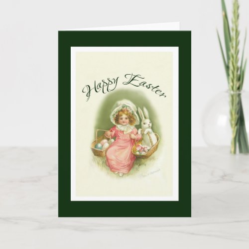 Vintage Easter Bunny Card by Ellen Clapsaddle