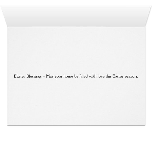 Vintage Easter Bunny Carriage (Inside Horizontal (Bottom))