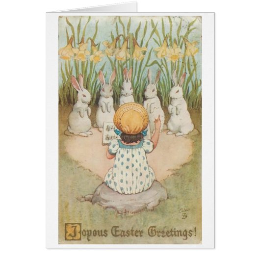 Vintage - Easter Bunny Chorus, (Front)
