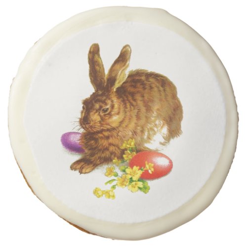 Vintage Easter Bunny Easter Gift  Sugar Cookie
