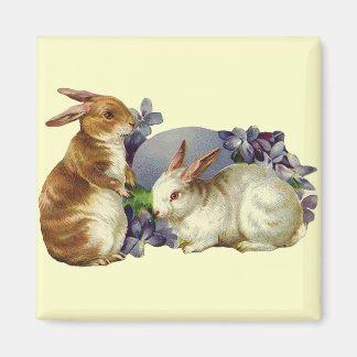 Vintage Easter Bunny Magnet