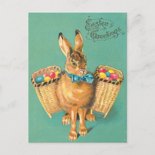 Vintage Easter Bunny Postcard