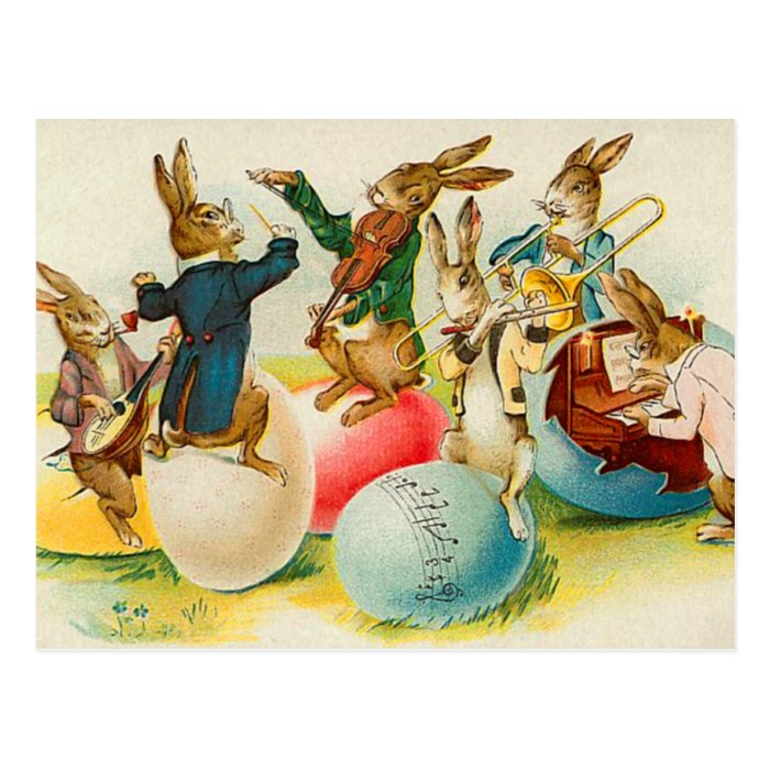 Vintage Easter Bunny Postcard