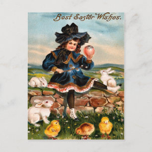 Vintage Easter Bunny Postcard