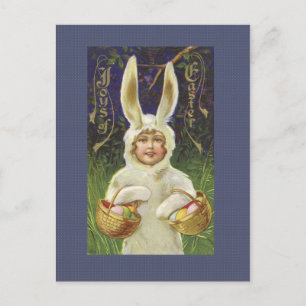 Vintage Easter Bunny Postcard