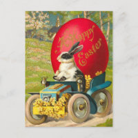 Vintage Easter Bunny Postcard