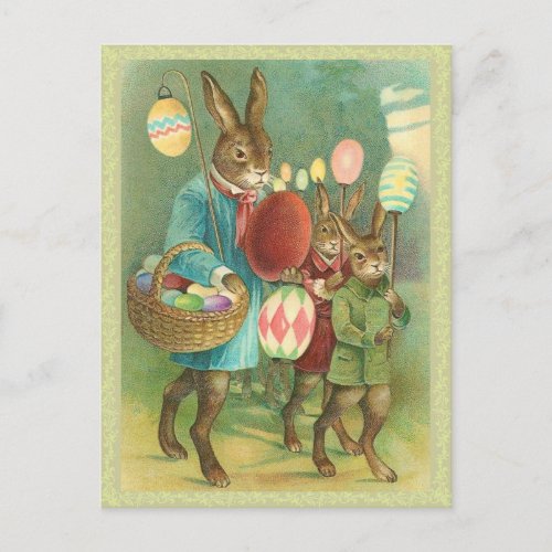 Vintage Easter Bunny Postcard