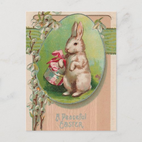 Vintage Easter Bunny Postcard