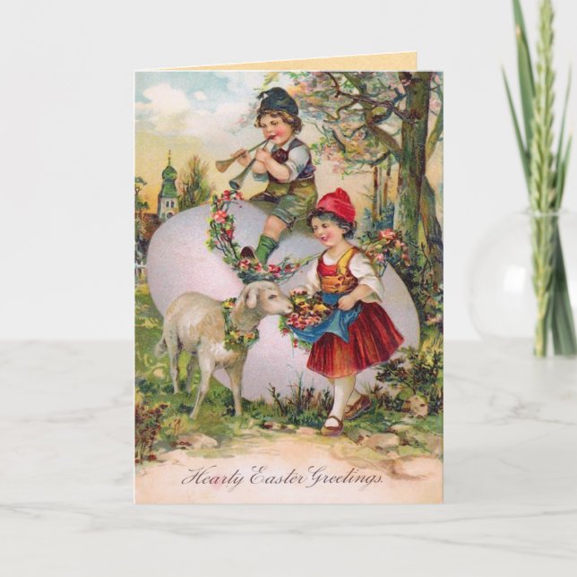 Vintage Easter Card (Front)