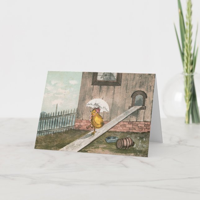 VINTAGE EASTER CARD (Front)